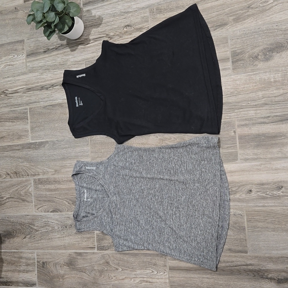 REEBOK- 2 Women's Athletic Tanks (Speedwick)